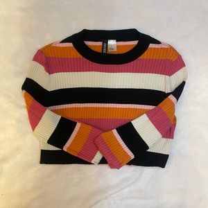 Stripped Long sleeve 
Divided